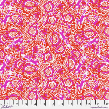 Tula Pink TINY BEASTS: Out Foxed - Glimmer (1/4 Yard)