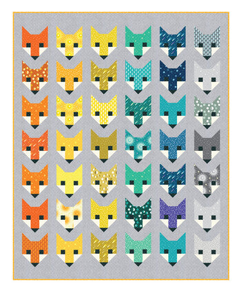 Elizabeth Hartman: FANCY FOX Quilt Kit