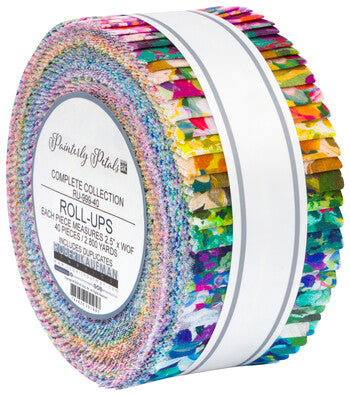 Painterly Petals Roll-Ups