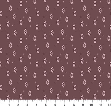 Summer's End Rayon- Ikat Purple (1/4 Yard)