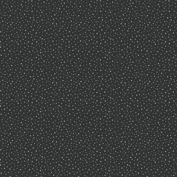 Peppermint Rayon in Black (1/4 Yard)