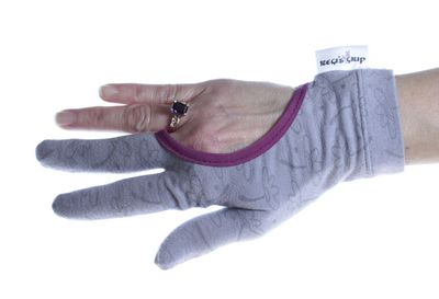 Regi's Grip Quilting Gloves Flower Print Pink Size Large