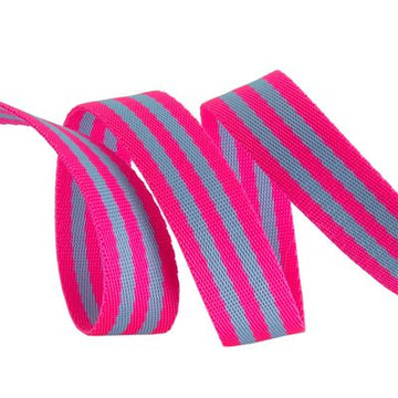 Tula Pink Webbing: 1 in- Sugar Rush