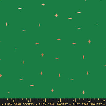 Ruby Star Society CURIO: Flicker-Billiard Metallic (1/4 Yard)