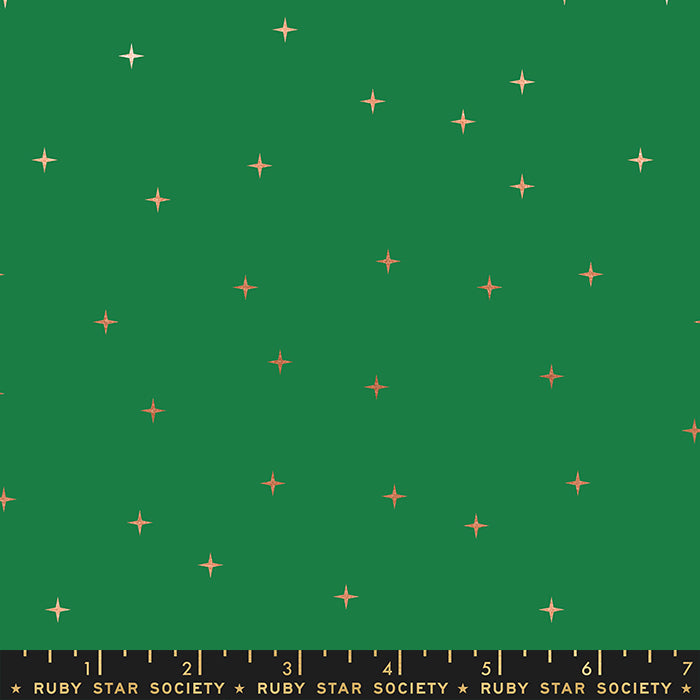 Ruby Star Society CURIO: Flicker-Billiard Metallic (1/4 Yard)