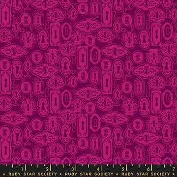 Ruby Star Society READING NOOK: Nook-Purple Velvet (1/4 Yard)