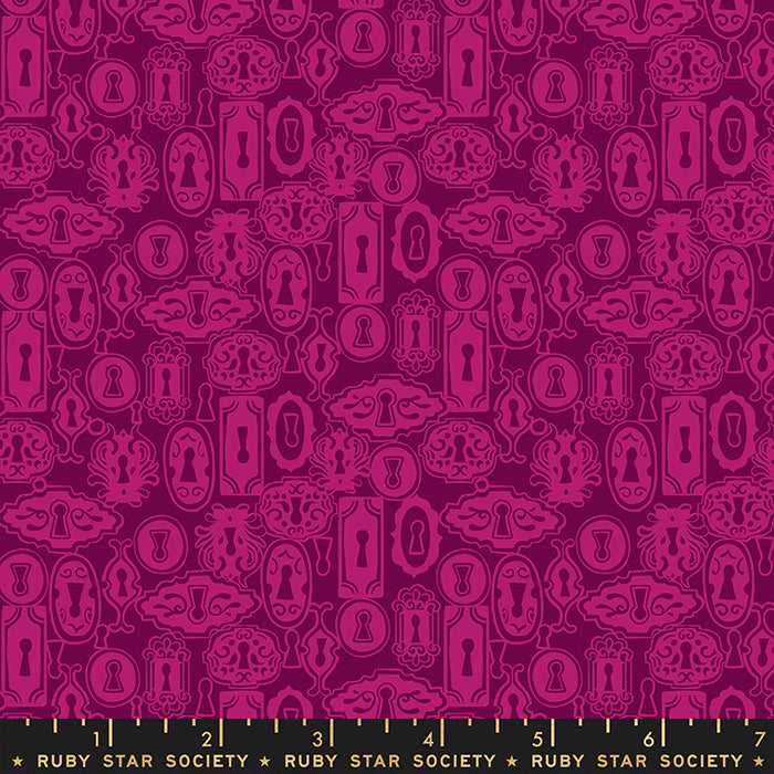 Ruby Star Society READING NOOK: Nook-Purple Velvet (1/4 Yard)