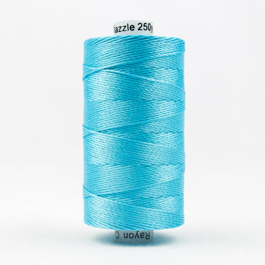 RAZZLE: 8wt Rayon 200yds-Light Turquoise 3234