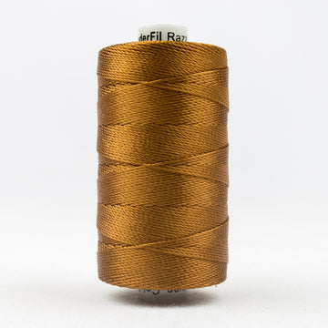 RAZZLE: 8wt Rayon 200yds-Acorn Brown 330