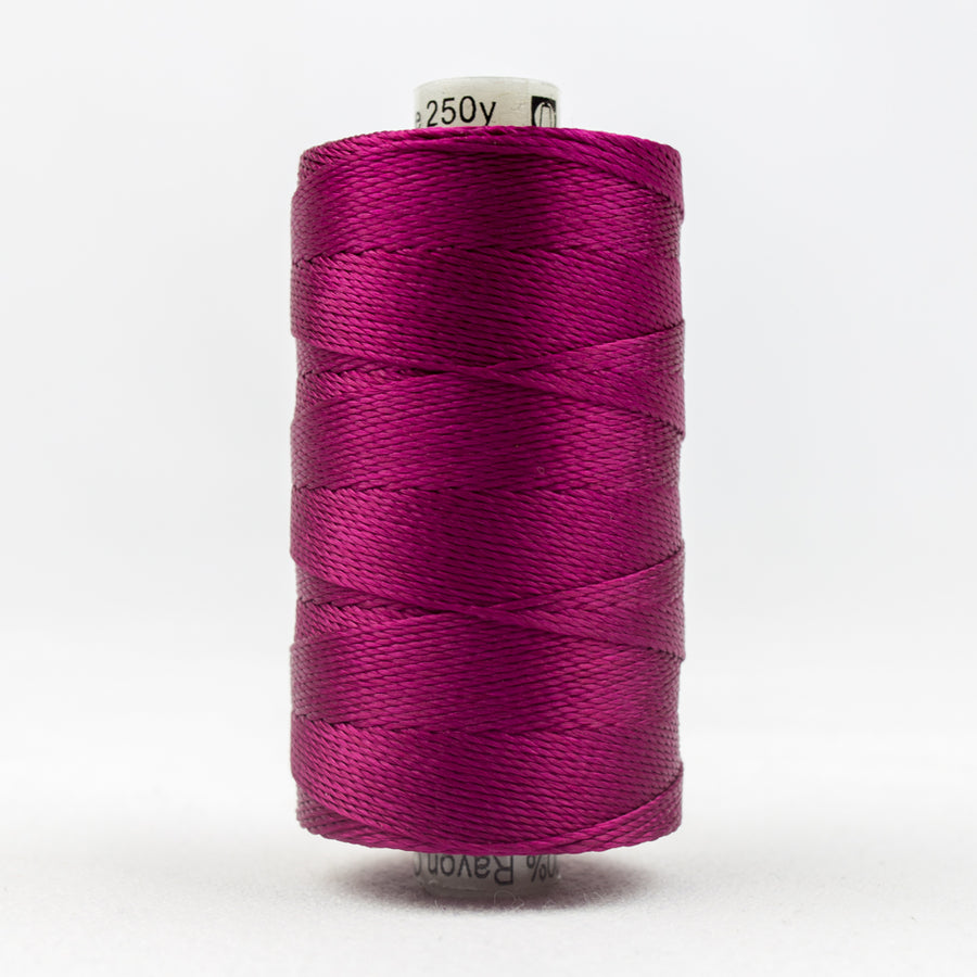 RAZZLE: 8wt Rayon 200yds-Raspberry 42