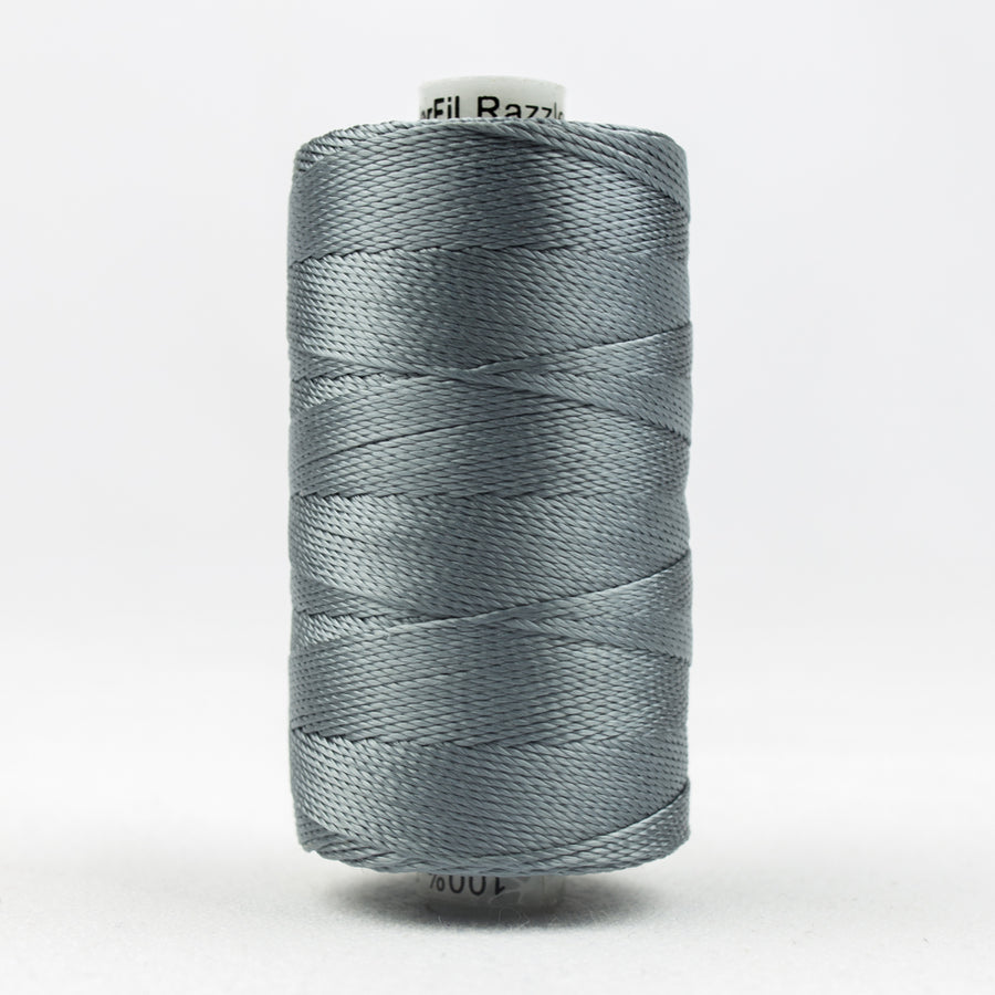 RAZZLE: 8wt Rayon 200yds-Dark Grey 996