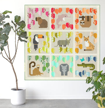 Rainbow Rainforest Block of the Month