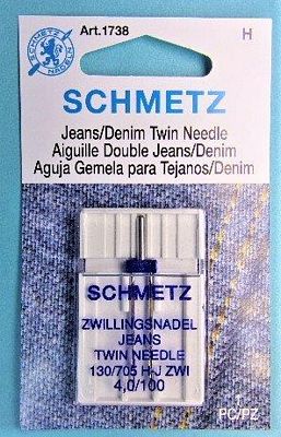 Schmetz Double Denim 1-pk sz4.0/100