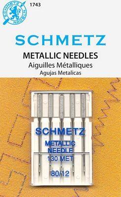 Schmetz Metallic Needles 80/12