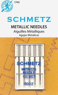 Schmetz Metallic Needles 80/12