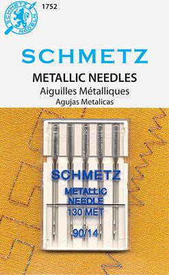 Schmetz Metallic 5-pk sz14/90