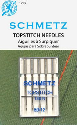 Schmetz Top Stitch Needle 80/12