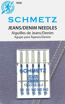 Schmetz Denim Needle  5-pk Assortment