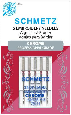 Schmetz Chrome Embroidery 75/11