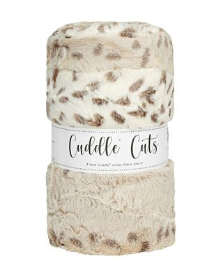 Luxe Cuddle Fur: 2 Yard Package: Lynx Taupe