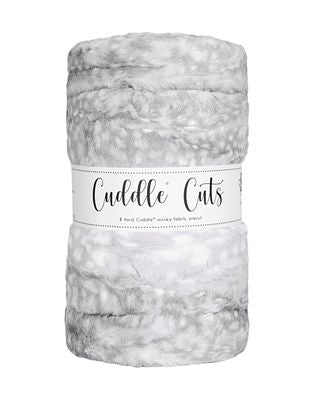Luxe Cuddle Fur: 2 Yard Package: Fawn Silver