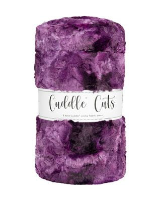 Luxe Cuddle Fur 2 Yard Package: Galaxy Plum