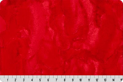 Luxe Cuddle Cut 2yd Hide Cardinal