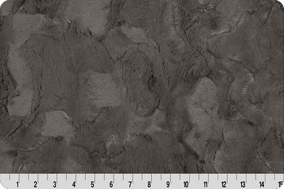 Luxe Cuddle Cut 2yd Hide Charcoal