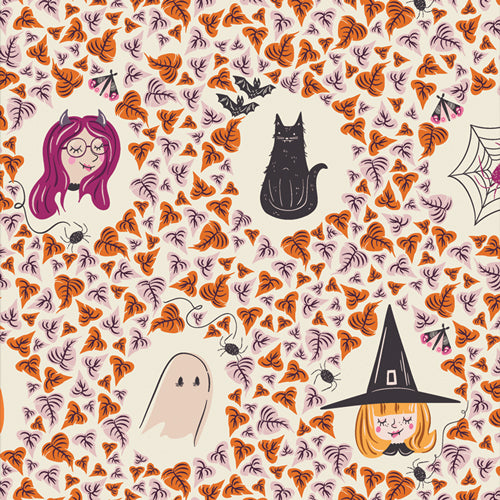 Boo Crew from Spooky 'N' Sweeter (1/4 Yard)