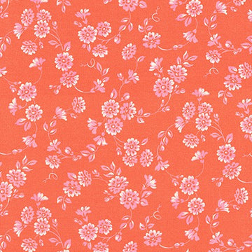 London Calling: Tangerine (1/4 Yard)