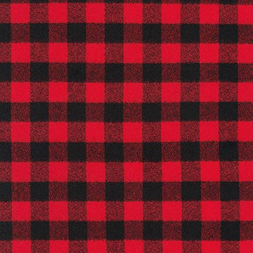Mammoth Flannel: Red Little Check (1/4 Yard)