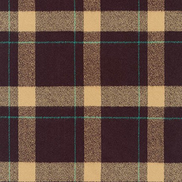 Mammoth Flannel: Brown (1/4 Yard)