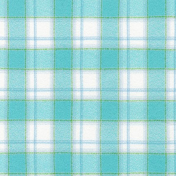 Mammoth Junior Flannel: Aqua (1/4 Yard)