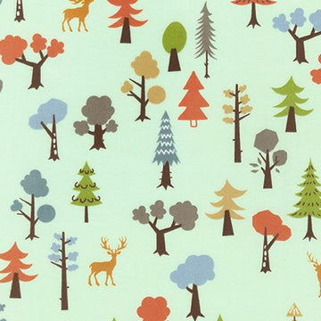Cozy Outdoors Flannel: Forest - Green (1/4 Yard)