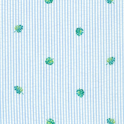 Seersucker Coast Prints - Blue (1/4 Yard)