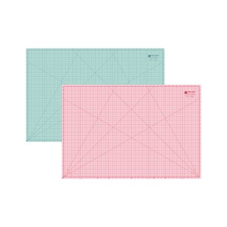 Lori Holt Cutting Mat 24x36 Green/Pink