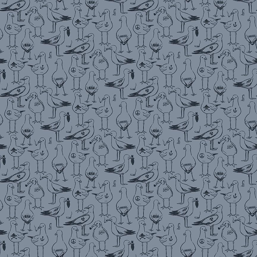 SALTY: Hooligans-Colony (1/4 Yard)