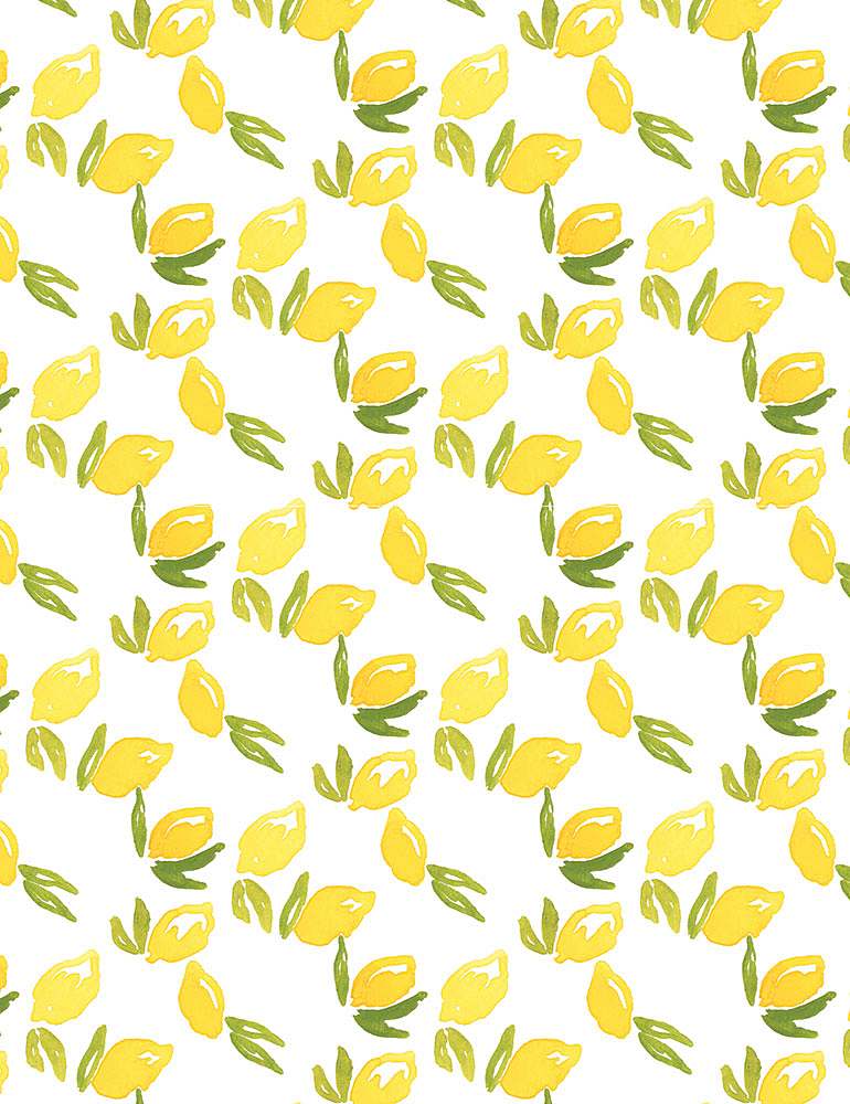 Country Picnic: Lemons (1/4 Yard)