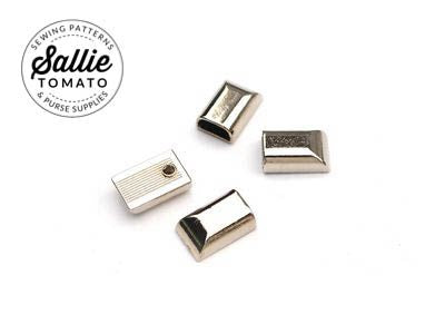 Sallie Tomato: Zipper Cord End-Nickel