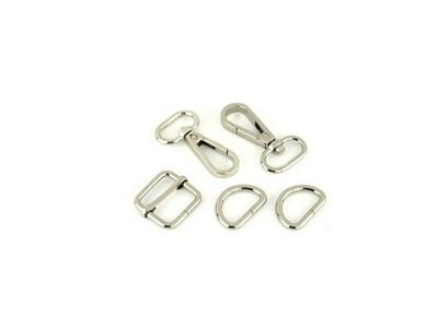 Basic Hardware Set 3/4 inch: Nickel