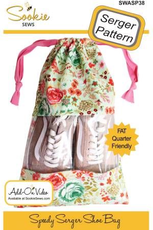 Sookie Sews: Speedy Serger Shoe Bag