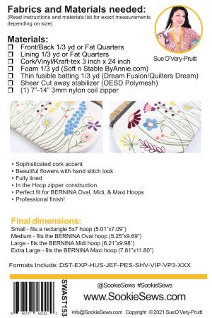 Sookie Sews: Garden Flower Clutch