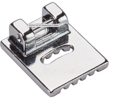 b37/38 Pintuck Foot set of 2 (5 and 7 groove)