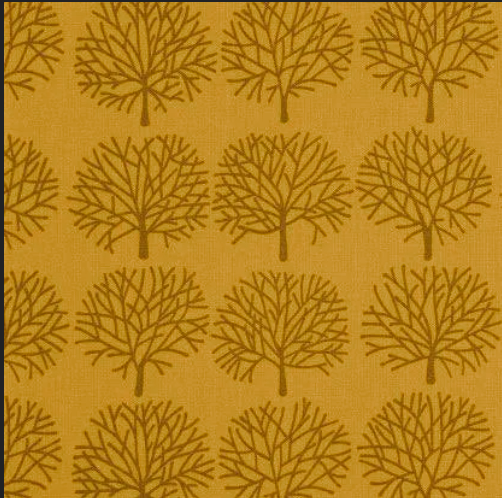 A Ghastlie Forest: Gold (1/4 Yard)