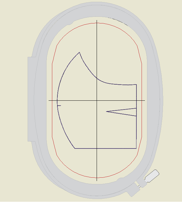 Fitted Face Mask Base Embroidery Designs
