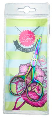 Tula Pink 4in Large Ring Micro-Tip Scissors