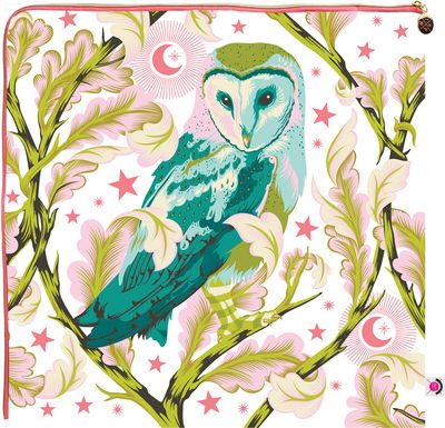 Tula Pink: Night Owl XL Corner Zip Bag