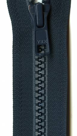 Mini Vislon 10in Navy Separating Zipper