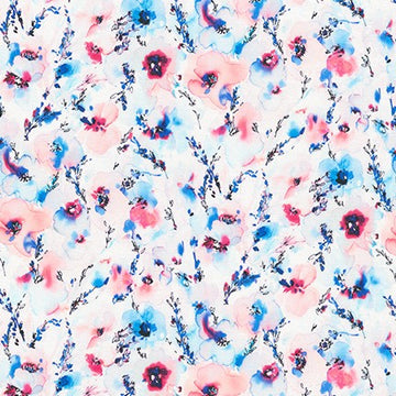 Wishwell Wild Blue: MIST by Vanessa Lillrose & Linda Fitch (1/4 Yard)