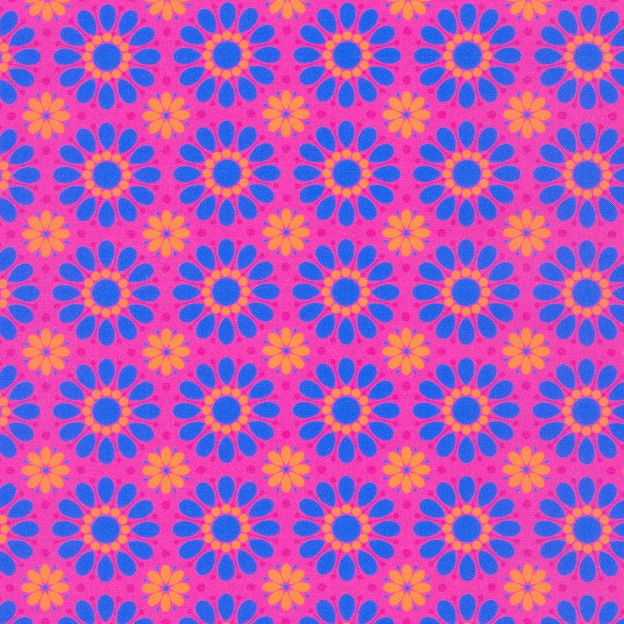 WISHWELL FLORISTA: Fuchsia (1/4 Yard)